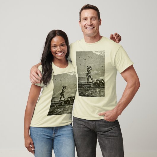 海の下の20000リーグのネモ船長 Tシャツ (ユニセックス)