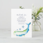 海の下の3番目の誕生日パーティー 招待状 (スタンド正面)