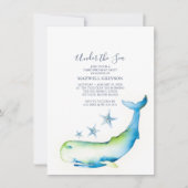 海の下の3番目の誕生日パーティー 招待状 (正面)