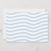 海の下の3 オーシャンイルカタコ3枚の写真 招待状 (裏面)