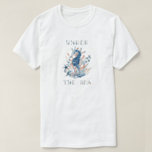海の下のTシャツ Tシャツ