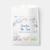 海の下は１歳の誕生日 Oneder The Sea フェイバーバッグ (正面)