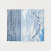 海の下をテーマにしたウェディング タペストリー (正面(横))