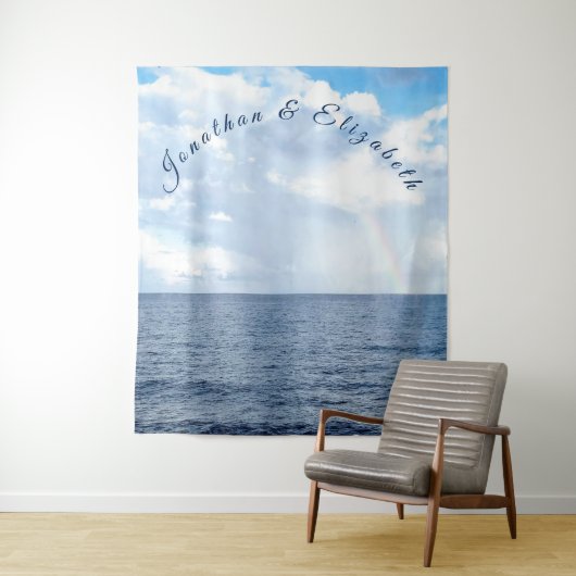 海の下をテーマにしたウェディング タペストリー (インサイチュ)