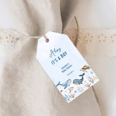 海の下アホイそれは男の子の赤ちゃんシャワーだ ギフトタグ