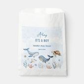 海の下アホイそれは男の子の赤ちゃんシャワーだ フェイバーバッグ (正面)