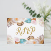 海の下キンセアニェラパーティーシーシェル縁どズ 出欠カード (スタンド正面)