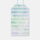 海の下スプラッシュ誕生日誕生日 ギフトタグ (裏面)