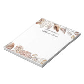 海の下パーソナライズされた ノートパッド (回転)