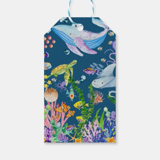 海の下感謝していで ギフトタグ (裏面)