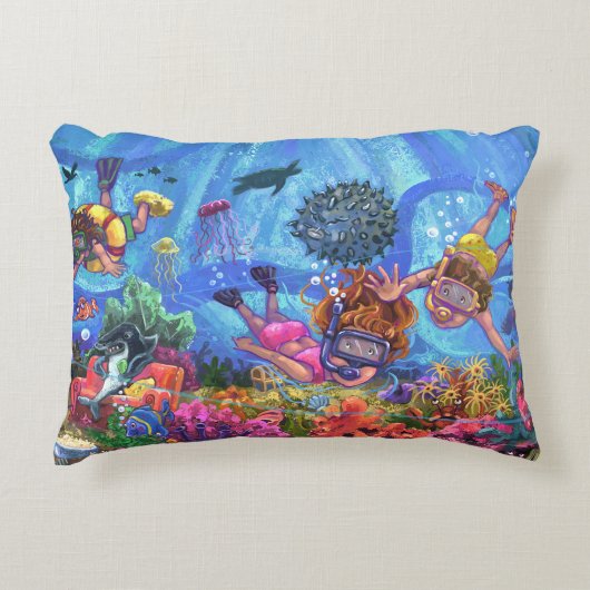 海の下 アクセントクッション (正面)