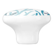 海の下 – ウミガメ セラミックノブ (側面)