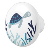 海の下 – ウミガメ セラミックノブ (右)