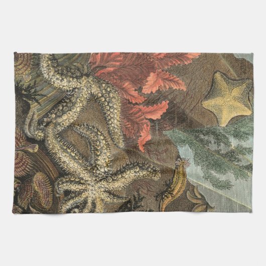 海の下 キッチンタオル (横)