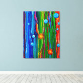 海の下 キャンバスプリント (インサイチュ (ウッドフロア))