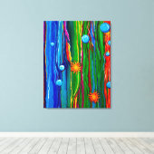 海の下 キャンバスプリント (インサイチュ (ウッドフロア))