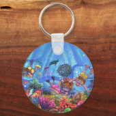 海の下 キーホルダー (正面)