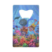 海の下 クレジットカード栓抜き (正面)