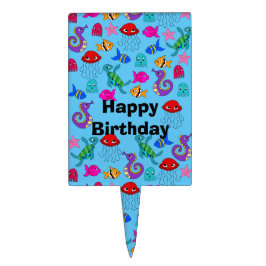 海の下 ケーキピック