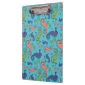 海の下 – シーホースよくはしゃぐとシェルパターン クリップボード (左)