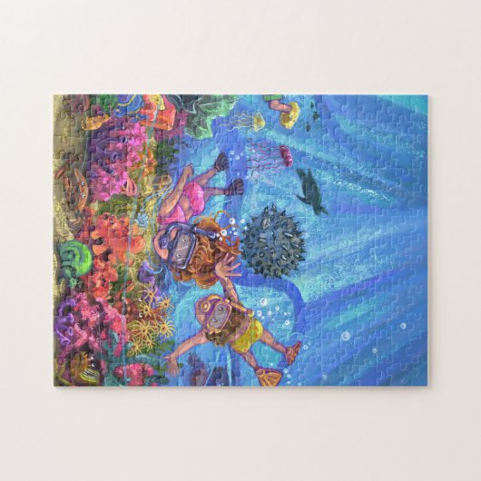 海の下 ジグソーパズル (横)