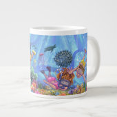 海の下 ジャンボコーヒーマグカップ (正面右)