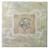 海の下 タイル (正面)