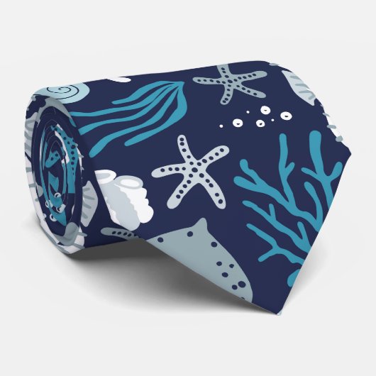 海の下 ネクタイ (ロール)