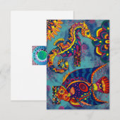 海の下 ノートカード (正面/裏面)