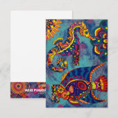 海の下 ノートカード (正面/裏面)