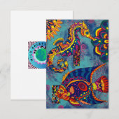 海の下 ノートカード (正面/裏面)