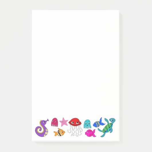 海の下 ポストイット (正面)