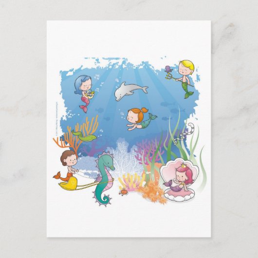 海の下 ポストカード (正面)