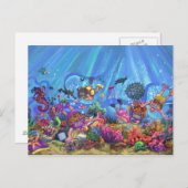 海の下 ポストカード (正面/裏面)