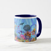 海の下 マグカップ (正面右)