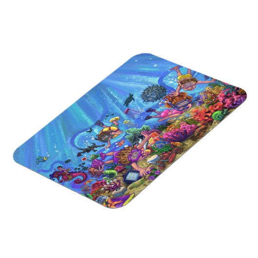 海の下 マグネット (左側)