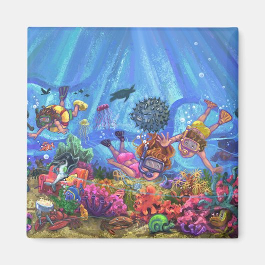 海の下 マグネット (正面)