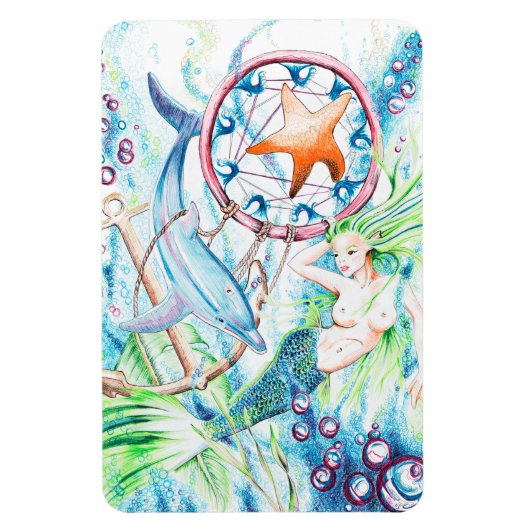 海の下 マグネット (縦)