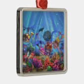 海の下 メタルオーナメント (右)