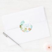 海の下 ラウンドシール (封筒)