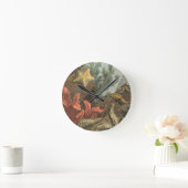 海の下 ラウンド壁時計 (ホーム)