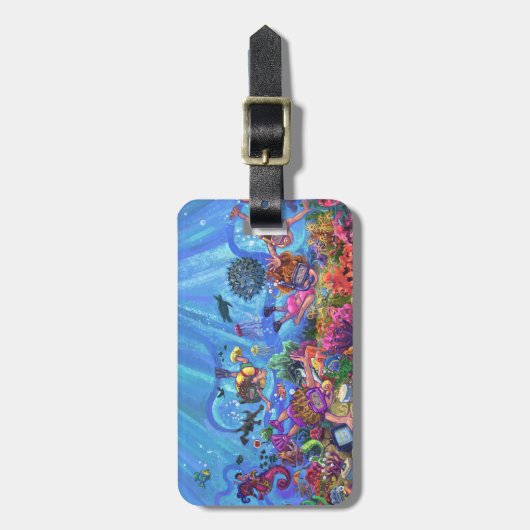 海の下 ラゲッジタグ (正面縦)