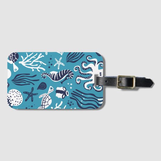 海の下 ラゲッジタグ (正面横)