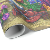 海の下 ラッピングペーパー (ロールコーナー)