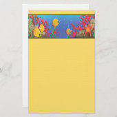 海の下 便箋 (正面/裏面)