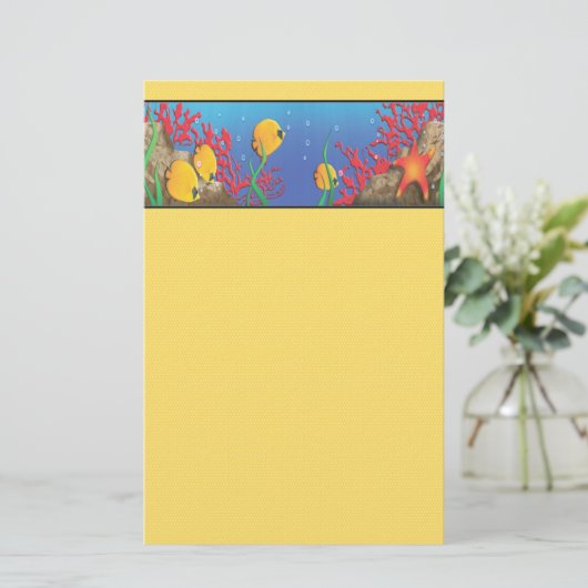 海の下 便箋 (スタンド正面)