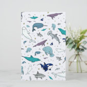 海の下 便箋 (スタンド正面)