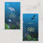 海の下 名刺 (正面/裏面)