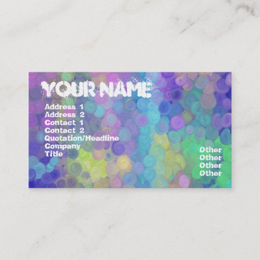 海の下 名刺 (正面)