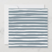 海の下 |最初の誕生日パーティーの招待 招待状 (裏面)